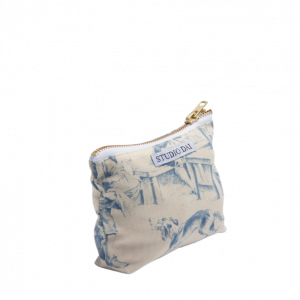 blue print pocket bag